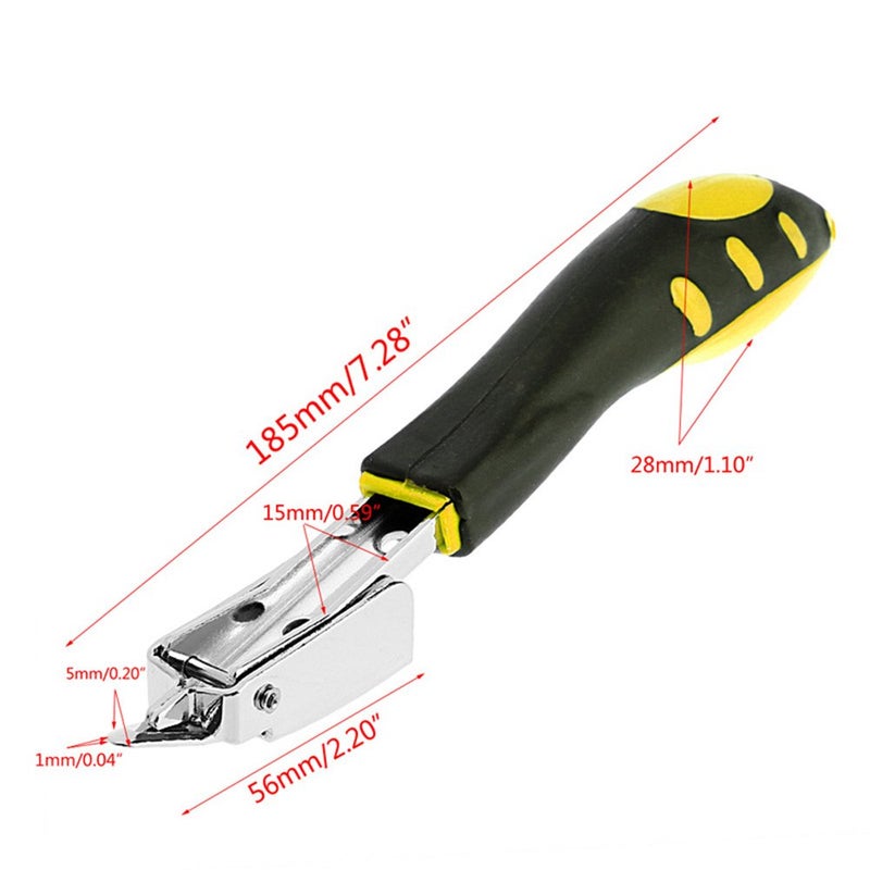 DEVILMAYCARE Heavy Duty Staple Remover, Staple Puller Tool, Nail Puller, Removing All Kinds of Staples for Furniture, Floor, Wooden Case, Carton, Photo Frame, Carpet - Image 2